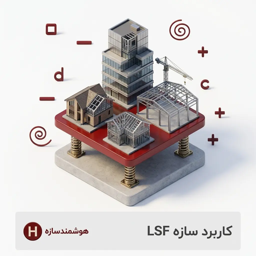 کاربرد سازه LSF