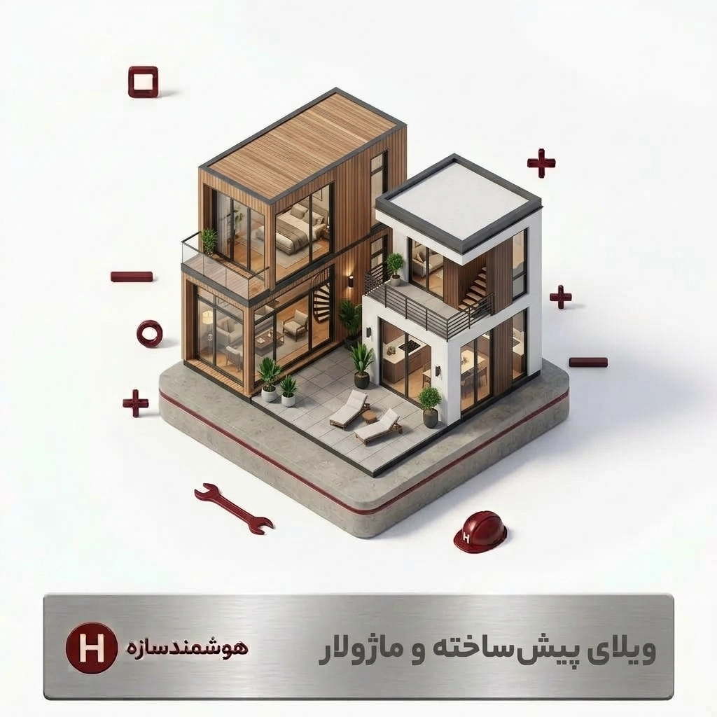 تفاوت ویلای پیش ساخته و مدولار
