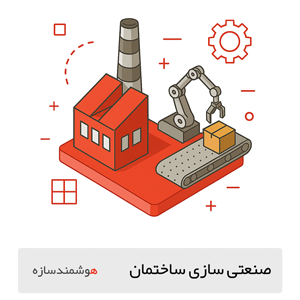 صنعتی‌سازی و خط تولید کارخانه مدرن